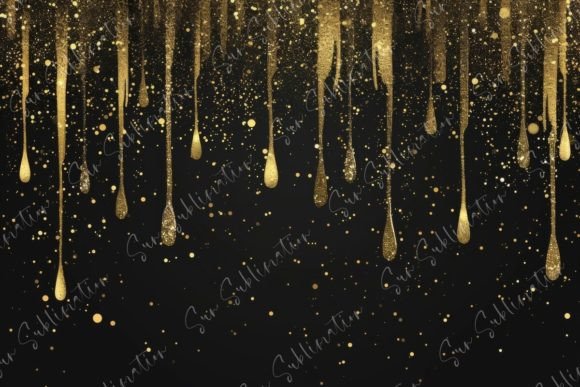 Download Black and Gold Background with Glitter - Gold Collection