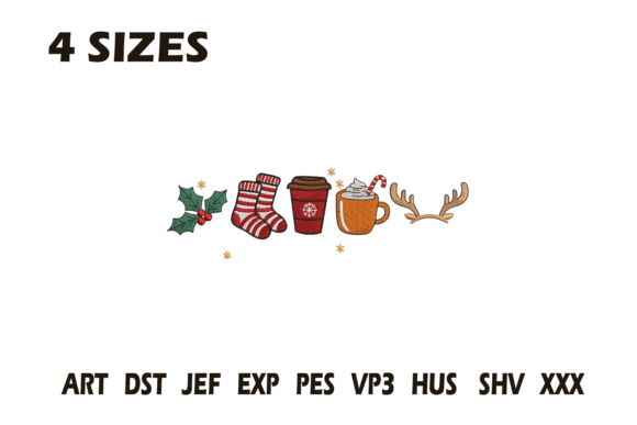 Download Christmas Mini Icons Embroidery - Christmas mini Collection